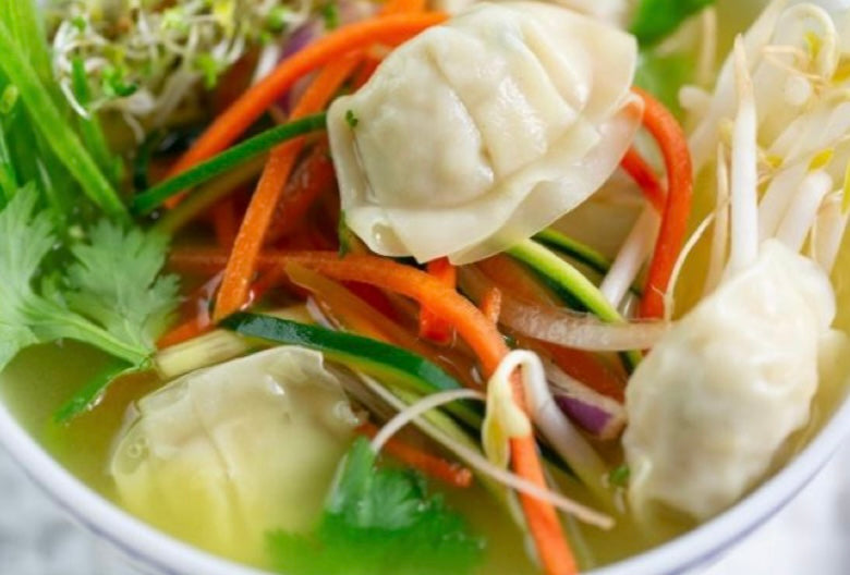 Chicken & Vegetable Wonton